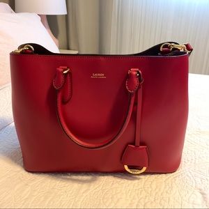 Ralph Lauren Large Leather Marcy Satchel